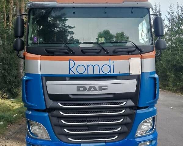 Синий Даф ХФ, объемом двигателя 10.84 л и пробегом 859 тыс. км за 17500 $, фото 1 на Automoto.ua