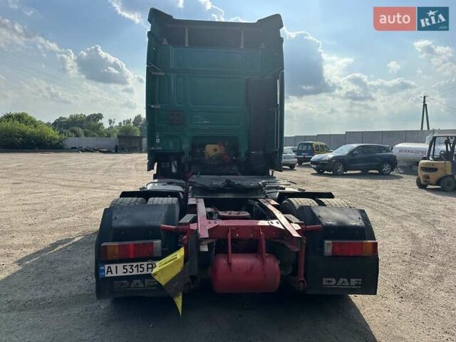Зеленый Даф ХФ, объемом двигателя 12.9 л и пробегом 106 тыс. км за 16000 $, фото 1 на Automoto.ua