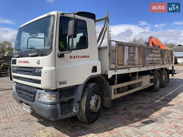 Белый Даф CF 75, объемом двигателя 9.2 л и пробегом 335 тыс. км за 31000 $, фото 3 на Automoto.ua