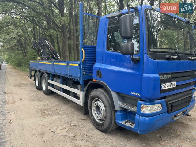 Синій Даф CF 75, об'ємом двигуна 0 л та пробігом 280 тис. км за 39500 $, фото 6 на Automoto.ua