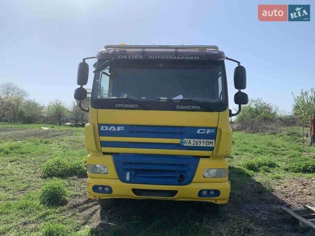Желтый Даф CF 85, объемом двигателя 12.9 л и пробегом 600 тыс. км за 41000 $, фото 2 на Automoto.ua