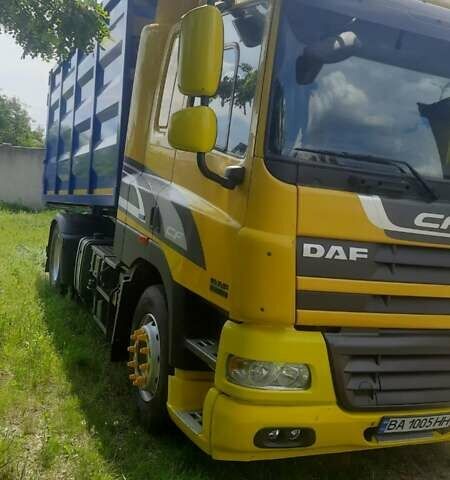 Даф CF 85 2014 в Александрие на Automoto.ua Желтый Даф CF 85, объемом двигателя 12.9 л и пробегом 50 тыс. км за 26000 $, фото 3 на Automoto.ua