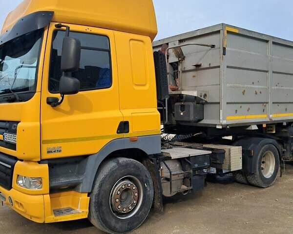 Желтый Даф CF 85, объемом двигателя 12.9 л и пробегом 960 тыс. км за 15500 $, фото 5 на Automoto.ua