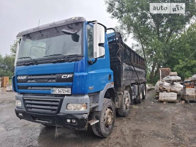 Синий Даф CF 85, объемом двигателя 12.9 л и пробегом 611 тыс. км за 30000 $, фото 1 на Automoto.ua