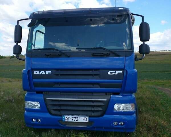 Синий Даф CF 85, объемом двигателя 12.9 л и пробегом 445 тыс. км за 28000 $, фото 2 на Automoto.ua