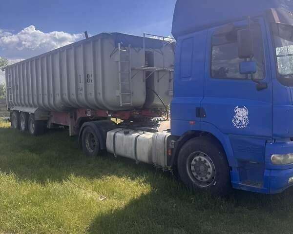 Синий Даф CF 85, объемом двигателя 12.6 л и пробегом 285 тыс. км за 15000 $, фото 8 на Automoto.ua