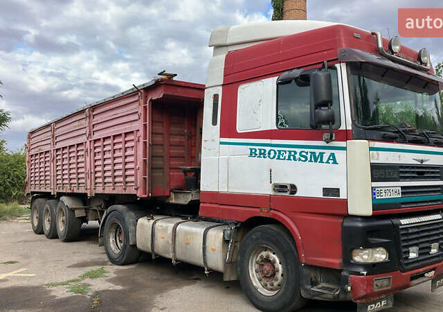 Красный Даф TE 47XS, объемом двигателя 12.58 л и пробегом 290 тыс. км за 6500 $, фото 2 на Automoto.ua