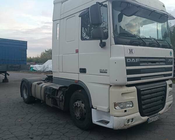 Даф XF 105 2011 у Умани на Automoto.ua Білий Даф XF 105, об'ємом двигуна 12.9 л та пробігом 1 тис. км за 14000 $, фото 2 на Automoto.ua