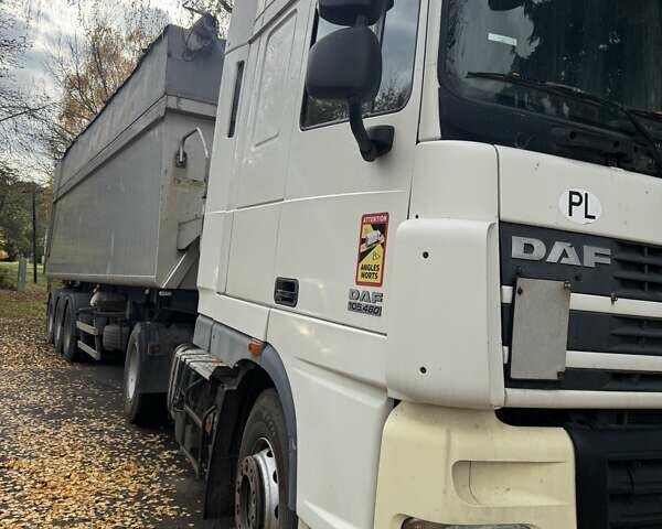 Белый Даф XF 105, объемом двигателя 12.9 л и пробегом 1 тыс. км за 30000 $, фото 1 на Automoto.ua