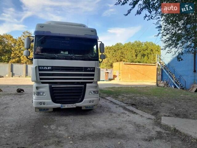 Белый Даф XF 105, объемом двигателя 12.9 л и пробегом 900 тыс. км за 29000 $, фото 8 на Automoto.ua