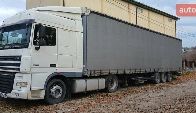 Белый Даф XF 105, объемом двигателя 12.9 л и пробегом 839 тыс. км за 18000 $, фото 1 на Automoto.ua