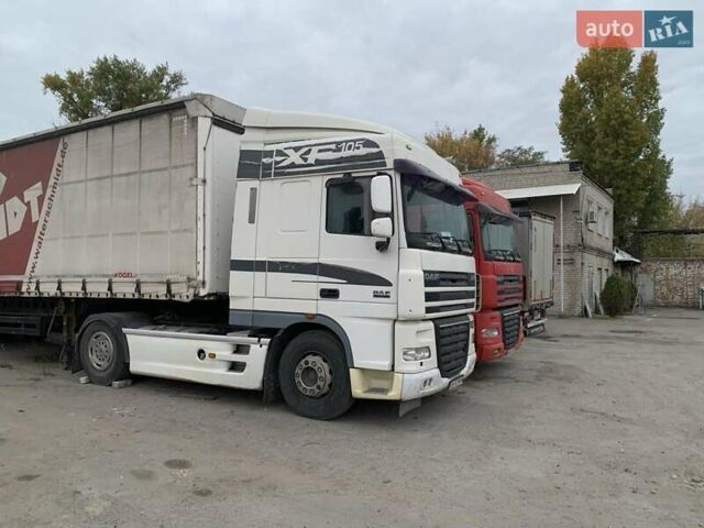 Даф XF 105 2008 у Дніпро (Дніпропетровську) на Automoto.ua Білий Даф XF 105, об'ємом двигуна 12.9 л та пробігом 990 тис. км за 9000 $, фото 2 на Automoto.ua