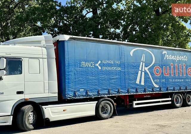 Белый Даф XF 105, объемом двигателя 12.9 л и пробегом 675 тыс. км за 25500 $, фото 4 на Automoto.ua