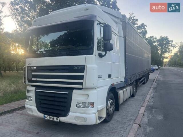 Белый Даф XF 105, объемом двигателя 12.91 л и пробегом 110 тыс. км за 6700 $, фото 4 на Automoto.ua