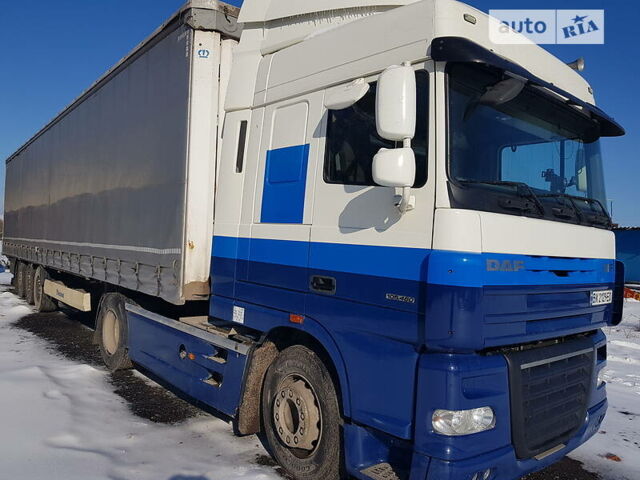Белый Даф XF 105, объемом двигателя 13 л и пробегом 990 тыс. км за 13999 $, фото 4 на Automoto.ua