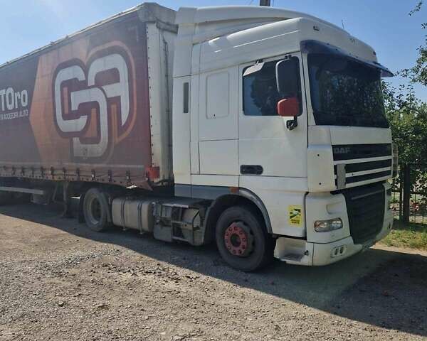 Белый Даф XF 105, объемом двигателя 12.9 л и пробегом 850 тыс. км за 18000 $, фото 2 на Automoto.ua