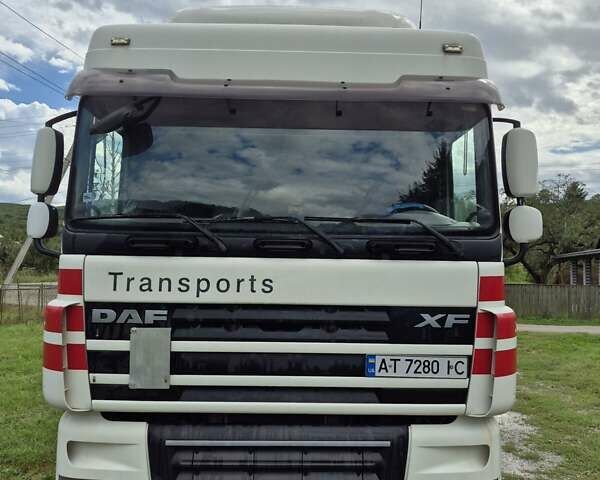Белый Даф XF 105, объемом двигателя 12.9 л и пробегом 1000 тыс. км за 11500 $, фото 2 на Automoto.ua