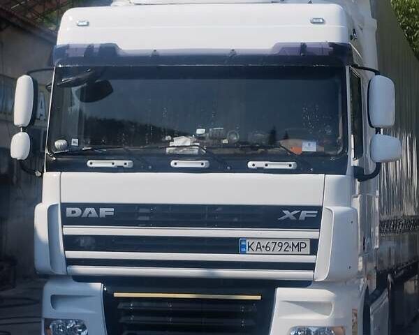 Даф XF 105 2011 в Киеве на Automoto.ua Белый Даф XF 105, объемом двигателя 12.9 л и пробегом 1 тыс. км за 14500 $, фото 1 на Automoto.ua