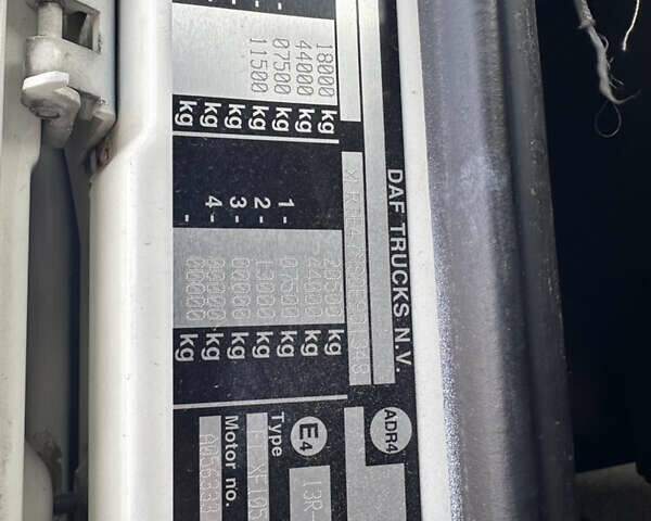 Белый Даф XF 105, объемом двигателя 12.9 л и пробегом 1 тыс. км за 13900 $, фото 4 на Automoto.ua