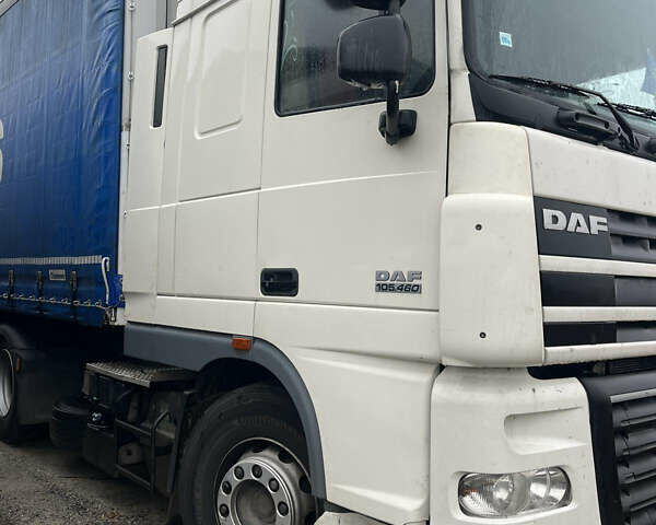 Белый Даф XF 105, объемом двигателя 12.9 л и пробегом 958 тыс. км за 14200 $, фото 4 на Automoto.ua