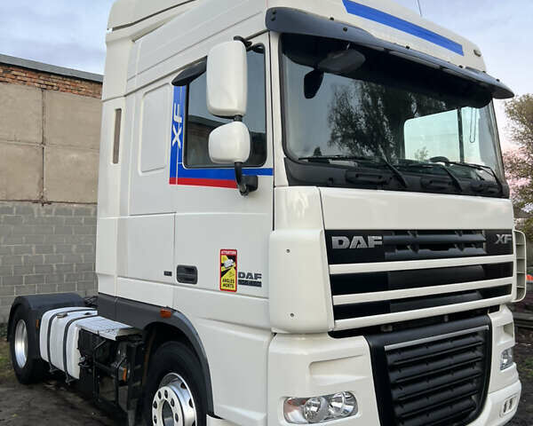 Даф XF 105 2012 в Черкассах на Automoto.ua Белый Даф XF 105, объемом двигателя 12.9 л и пробегом 120 тыс. км за 12500 $, фото 4 на Automoto.ua