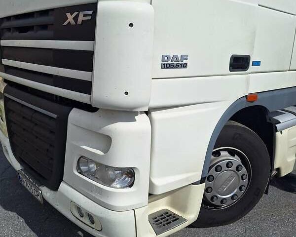 Даф XF 105 2012 в Романове на Automoto.ua Белый Даф XF 105, объемом двигателя 12.9 л и пробегом 1 тыс. км за 20000 $, фото 1 на Automoto.ua