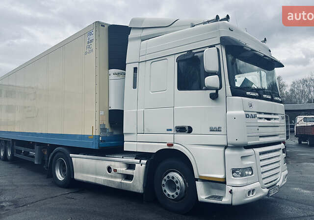 Белый Даф XF 105, объемом двигателя 12.9 л и пробегом 895 тыс. км за 17500 $, фото 10 на Automoto.ua