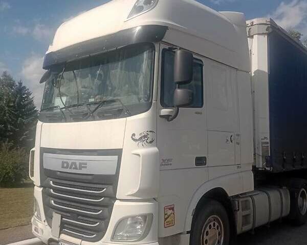 Белый Даф XF 105, объемом двигателя 12.9 л и пробегом 870 тыс. км за 32000 $, фото 1 на Automoto.ua