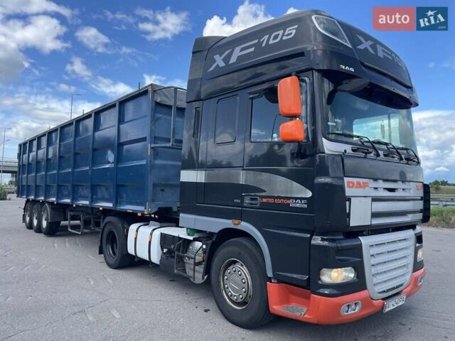 Чорний Даф XF 105, об'ємом двигуна 12.9 л та пробігом 999 тис. км за 29000 $, фото 1 на Automoto.ua