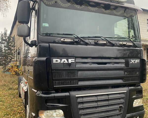 Даф XF 105 2008 у Ахтырке на Automoto.ua Чорний Даф XF 105, об'ємом двигуна 12.9 л та пробігом 916 тис. км за 10900 $, фото 1 на Automoto.ua