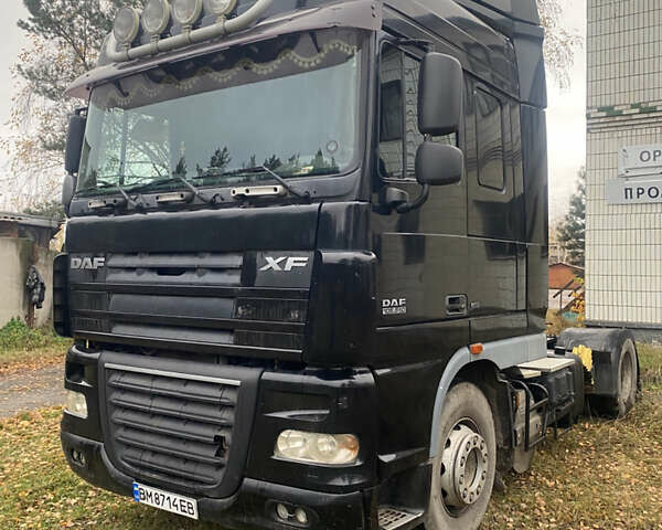 Даф XF 105 2008 у Ахтырке на Automoto.ua Чорний Даф XF 105, об'ємом двигуна 12.9 л та пробігом 916 тис. км за 10900 $, фото 2 на Automoto.ua