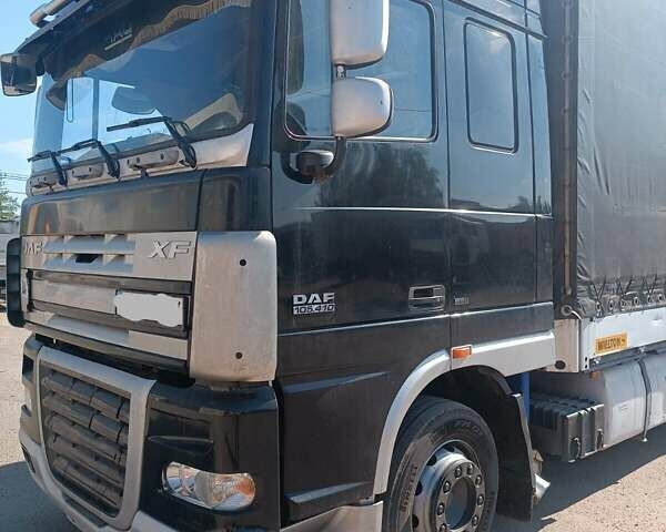 Черный Даф XF 105, объемом двигателя 12.9 л и пробегом 1000 тыс. км за 23000 $, фото 2 на Automoto.ua