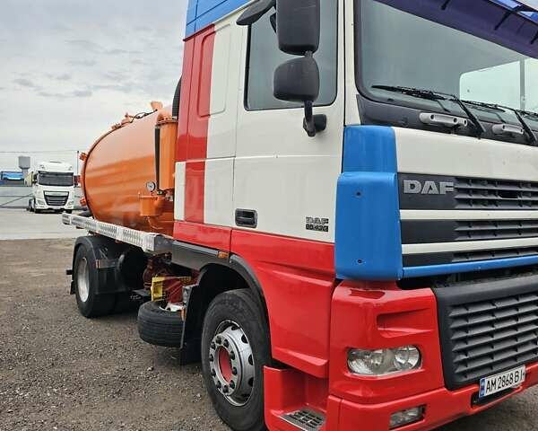 Даф XF 105 2006 в Бердичеве на Automoto.ua Черный Даф XF 105, объемом двигателя 12.6 л и пробегом 100 тыс. км за 28000 $, фото 5 на Automoto.ua