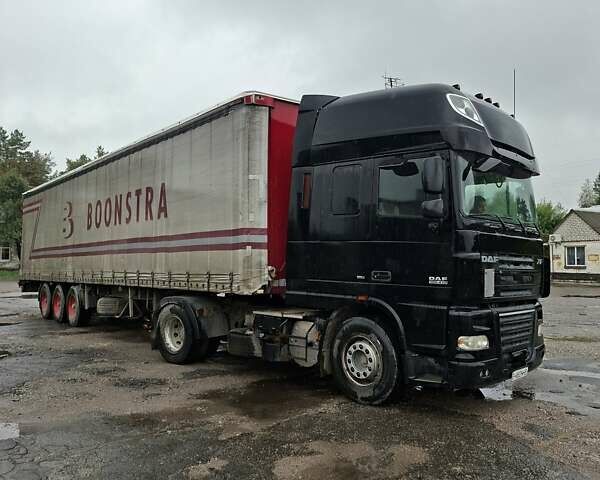 Черный Даф XF 105, объемом двигателя 12.9 л и пробегом 10 тыс. км за 10000 $, фото 1 на Automoto.ua