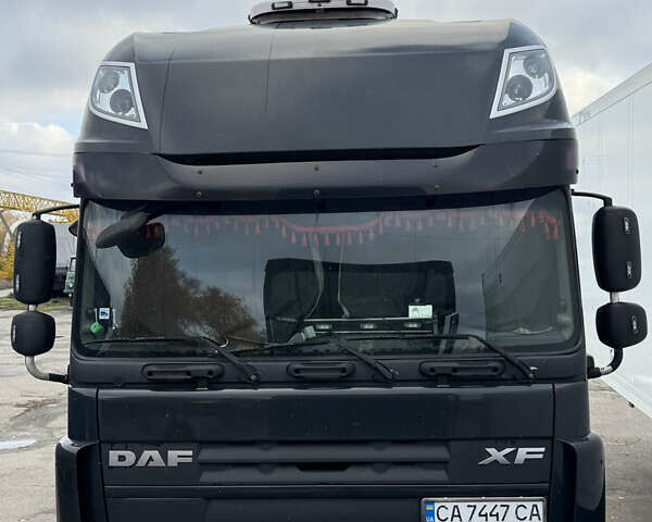 Даф XF 105 2011 у Корсунь-Шевченковском на Automoto.ua Чорний Даф XF 105, об'ємом двигуна 12.9 л та пробігом 1 тис. км за 9000 $, фото 2 на Automoto.ua