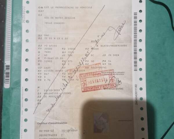 Черный Даф XF 105, объемом двигателя 0 л и пробегом 618 тыс. км за 19900 $, фото 22 на Automoto.ua