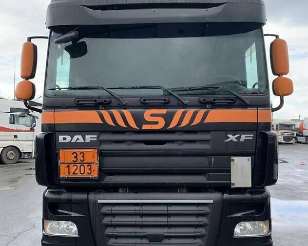 Черный Даф XF 105, объемом двигателя 12.9 л и пробегом 945 тыс. км за 18000 $, фото 7 на Automoto.ua