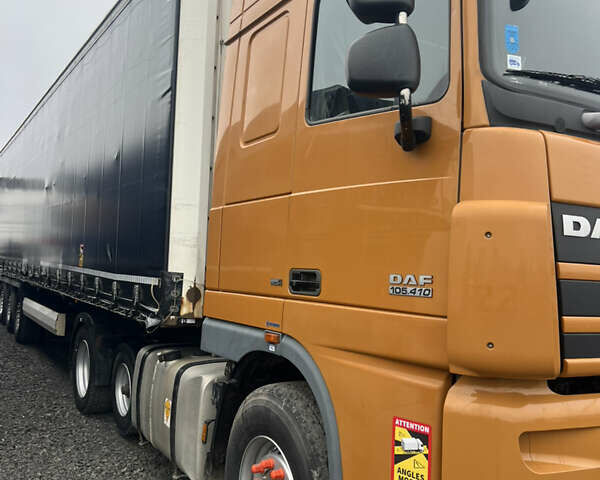 Коричневый Даф XF 105, объемом двигателя 12.9 л и пробегом 1 тыс. км за 11000 $, фото 2 на Automoto.ua