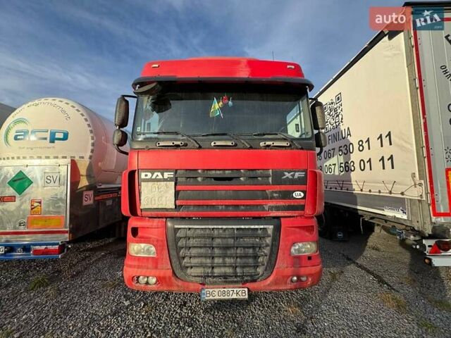 Червоний Даф XF 105, об'ємом двигуна 12.9 л та пробігом 110 тис. км за 27800 $, фото 1 на Automoto.ua