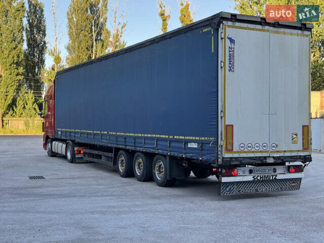 Красный Даф XF 105, объемом двигателя 12.9 л и пробегом 1 тыс. км за 10999 $, фото 6 на Automoto.ua