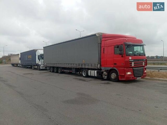Красный Даф XF 105, объемом двигателя 12.9 л и пробегом 1 тыс. км за 7200 $, фото 7 на Automoto.ua