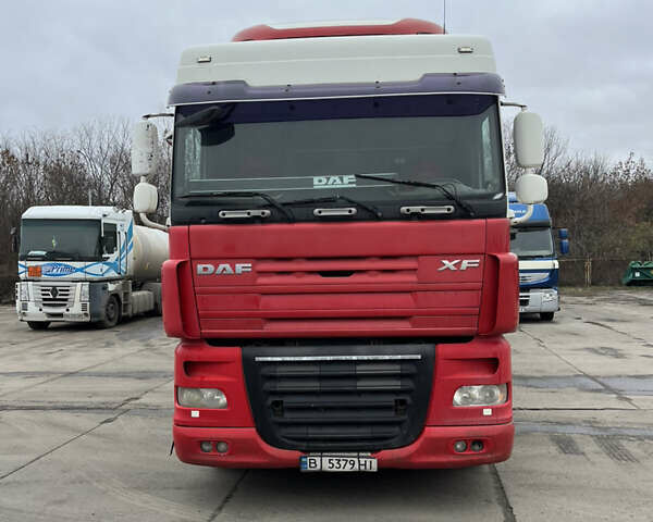 Красный Даф XF 105, объемом двигателя 12.9 л и пробегом 1 тыс. км за 9500 $, фото 1 на Automoto.ua