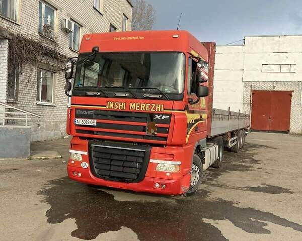 Червоний Даф XF 105, об'ємом двигуна 12.9 л та пробігом 860 тис. км за 12000 $, фото 2 на Automoto.ua