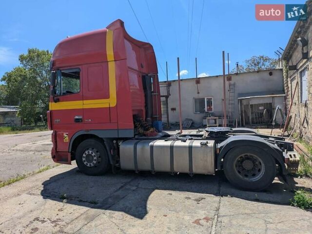 Красный Даф XF 105, объемом двигателя 12.9 л и пробегом 2 тыс. км за 11900 $, фото 1 на Automoto.ua