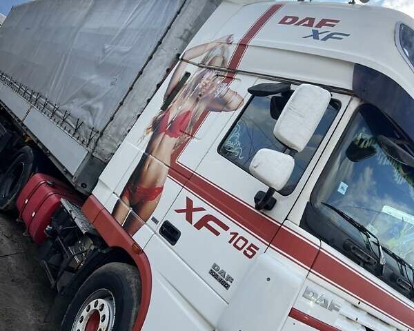 Красный Даф XF 105, объемом двигателя 12.9 л и пробегом 200 тыс. км за 10000 $, фото 15 на Automoto.ua