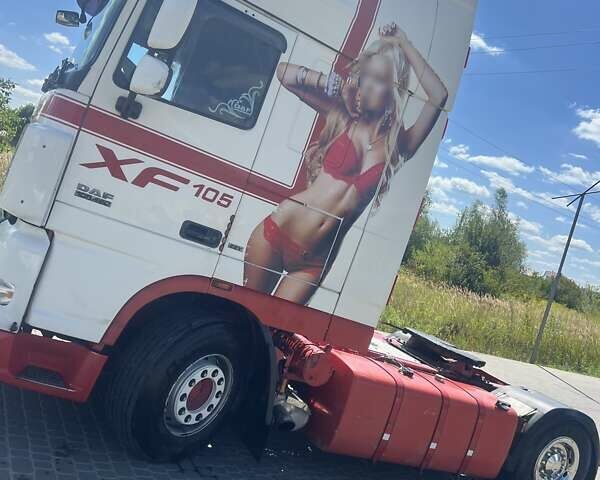 Красный Даф XF 105, объемом двигателя 12.9 л и пробегом 200 тыс. км за 10000 $, фото 29 на Automoto.ua