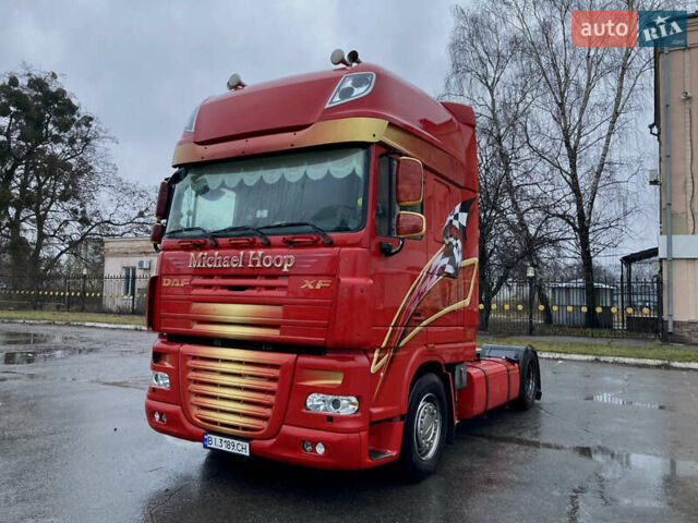 Красный Даф XF 105, объемом двигателя 12.9 л и пробегом 1 тыс. км за 18000 $, фото 1 на Automoto.ua