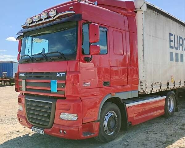 Красный Даф XF 105, объемом двигателя 12.9 л и пробегом 1 тыс. км за 11200 $, фото 4 на Automoto.ua