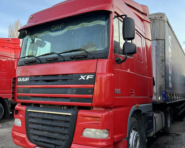 Красный Даф XF 105, объемом двигателя 12.9 л и пробегом 800 тыс. км за 8500 $, фото 4 на Automoto.ua