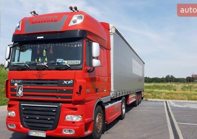 Красный Даф XF 105, объемом двигателя 12.9 л и пробегом 1 тыс. км за 24000 $, фото 10 на Automoto.ua